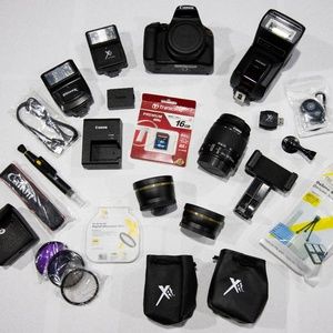 Canon EOS Rebel T6 + Bundle Kit - USED *MINT CONDITION* Great Beginner Camera!